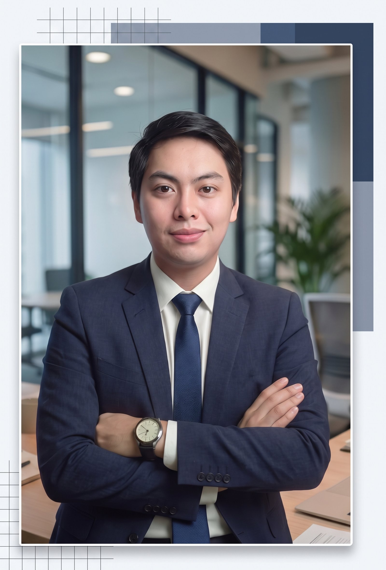 Portrait of Allen Santos, Director of Operations